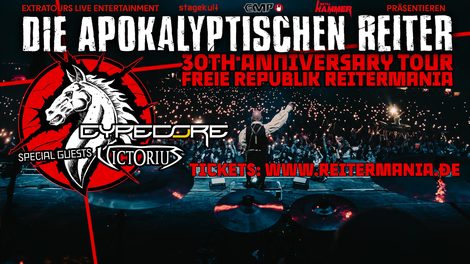Die Apokalyptischen Reiter   Tour